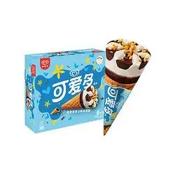 88vipwalls和路雪可爱多冰激凌甜筒香草口味冰淇淋雪糕67g6支