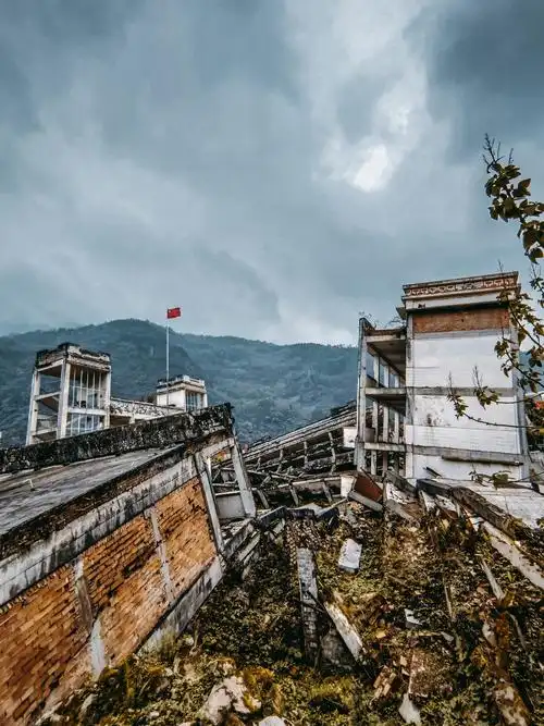 汶川大地震5.12映秀小学遗址