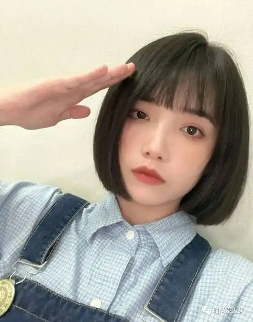 "圆脸短发",也纯欲,秋天第一剪_发型_中国_人类