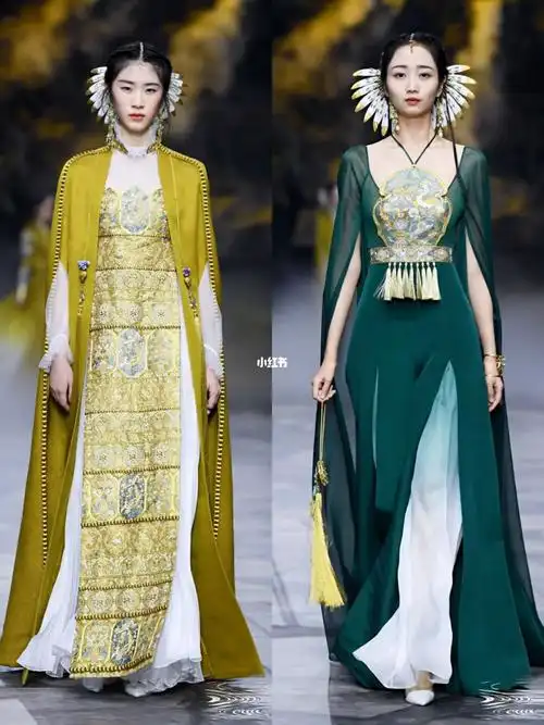 盖娅传说 2022 ss_时装周_中国风_国内高端服装设计_时尚_时尚其他