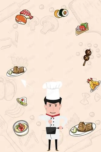 美食外卖宣传海报背景素材