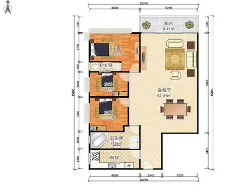领秀瑞城户型图