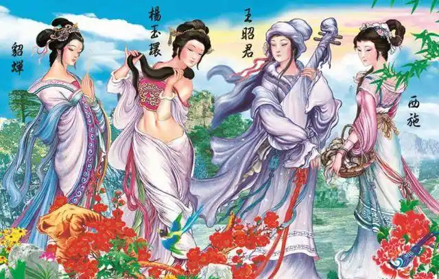 我国古代的四大美女,都有生理缺陷,你知道都是哪些缺陷吗?|貂蝉|杨玉