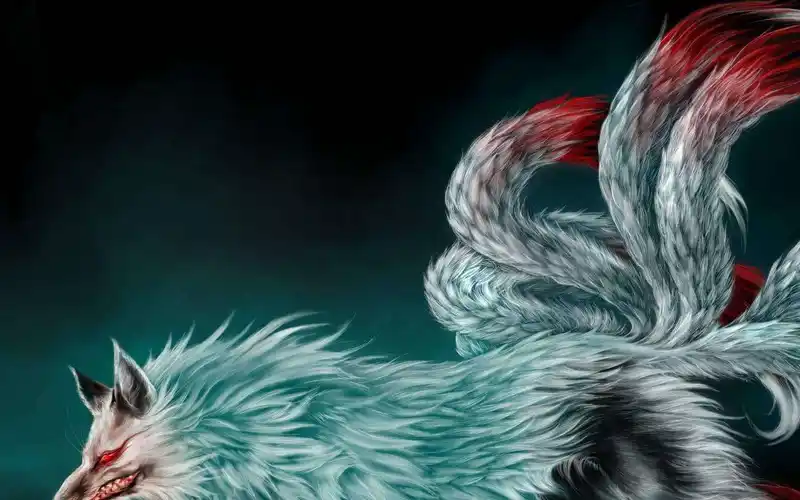 十二星座最炫酷的九尾妖狐,天秤座的可爱,天蝎的最凶猛_一个人_双子座