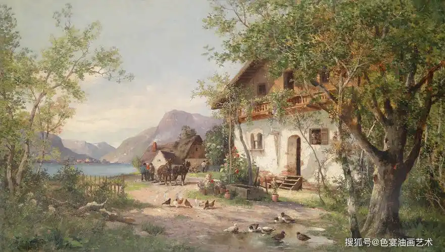 油画世界风景名画精选