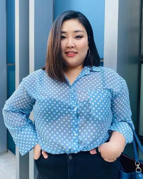 球形也是身材!160斤大码女孩,逆袭成韩国知名时尚模特