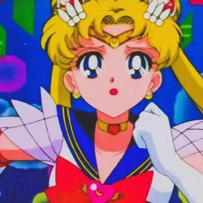 美少女战士情侣闺蜜可爱头像动漫