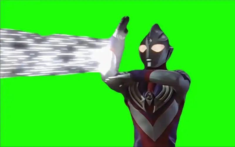 迪迦奥特曼哉佩利傲光线绿幕素材_哔哩哔哩_bilibili