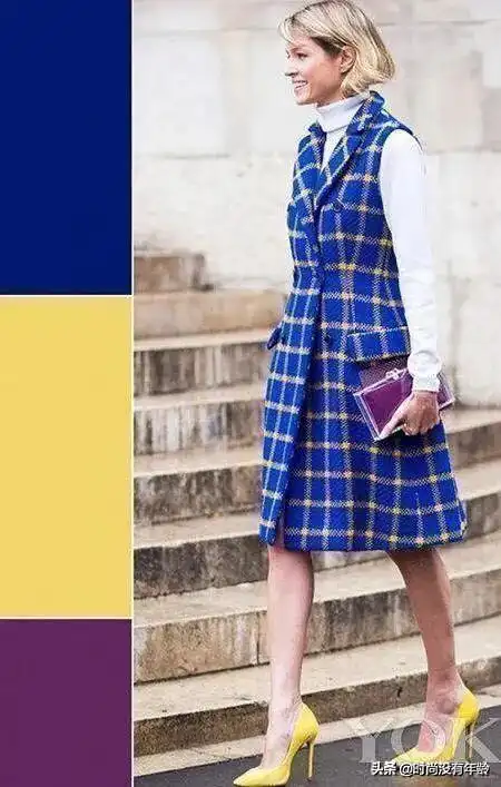 颜色搭配之蓝色系蓝色对比色