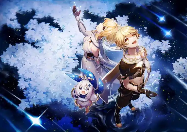 流星之旅原神旅人空蛍