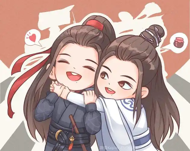 肖战魏无羡陈情令动漫壁纸头像背景