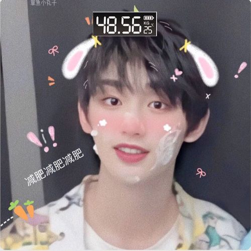 时代少年团丁程鑫可爱减肥体重秤高颜值家用单人少年【饭制原创】【15