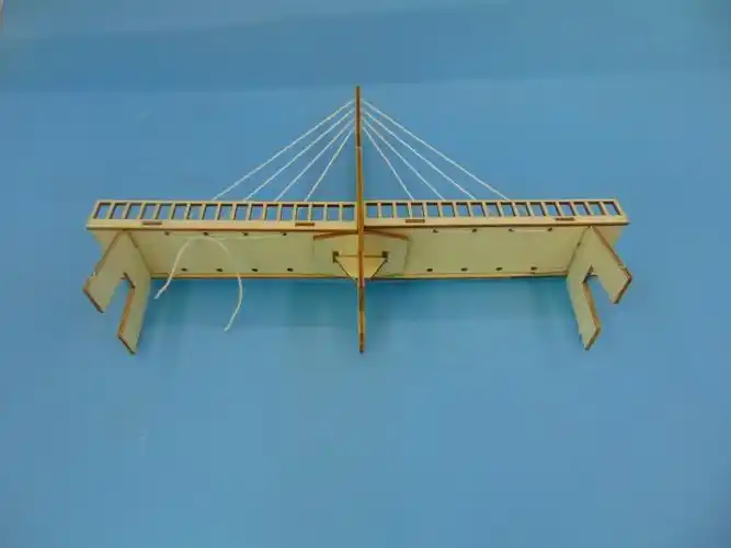 小学生玩具科学实验模型diy科技制作斜拉桥儿童手工科学实验