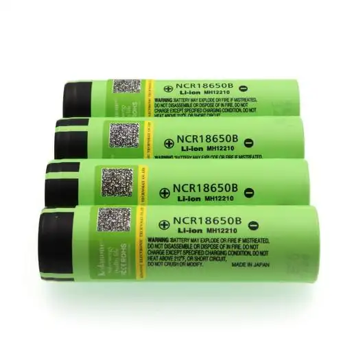 全新原装进口 松下18650锂电池3400mah 3.7v强光手电用电池