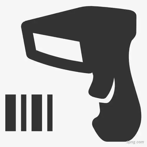 手持式条形码扫描器超大黑色8风格电脑桌面集图标超大黑色8风格电脑