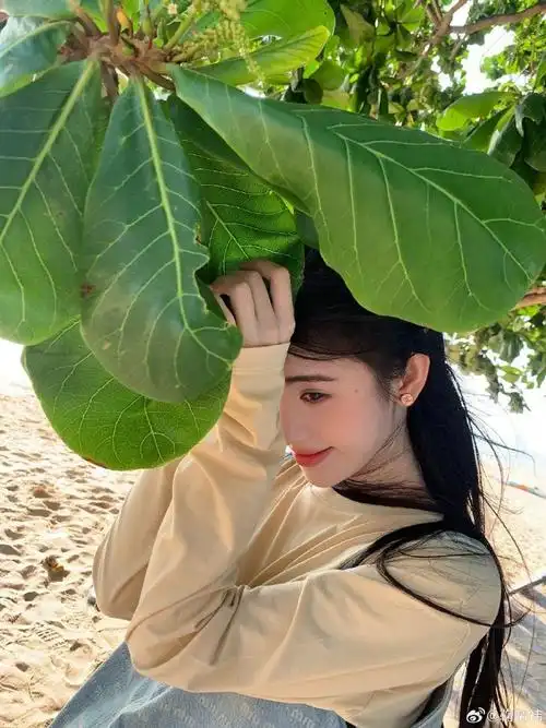 鞠婧祎海滩大作战