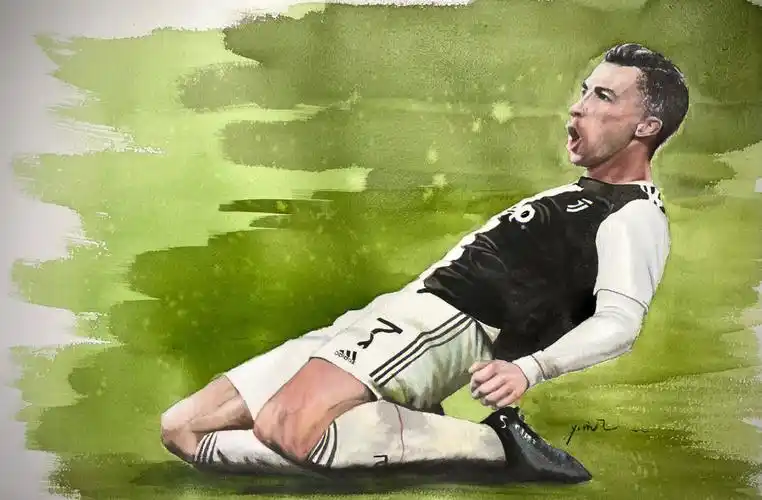 这个球星我绘丨c罗