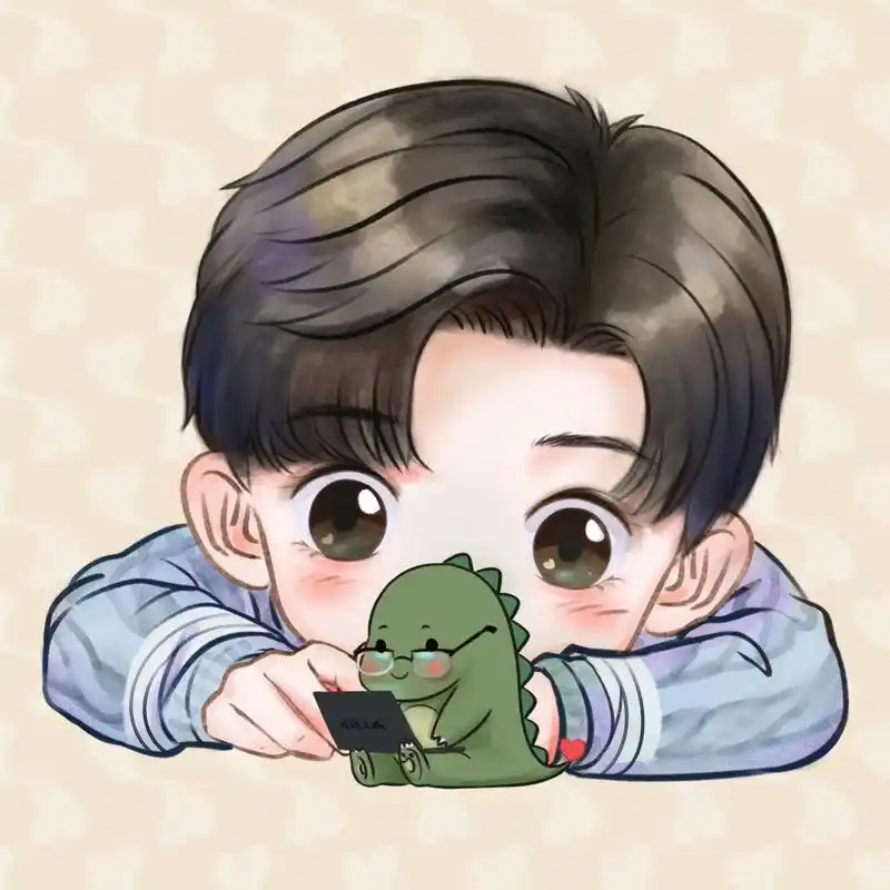 任嘉伦# 好可爱的小恐龙山山