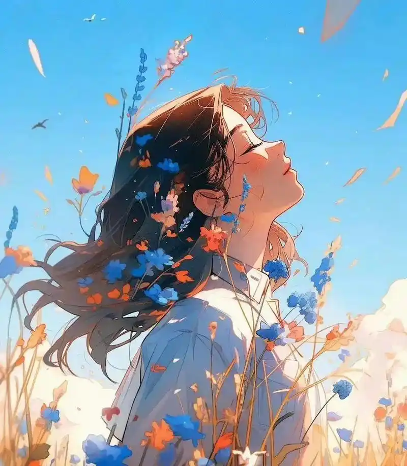 笑容治愈系女生头像20 生活中,善良无处不在,用心感受,会体会到不同