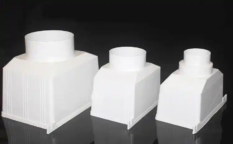 定制pvc排水管下水管管件 排水配件方型雨水漏斗接水漏斗 pvc雨水斗