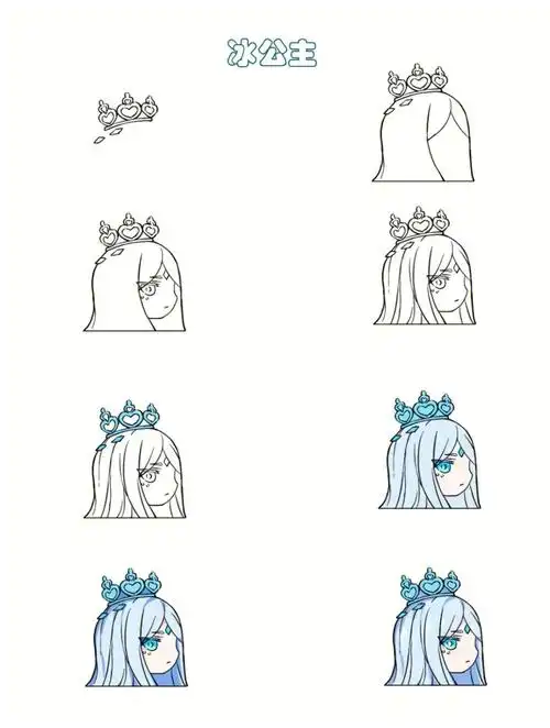 叶罗丽q版简笔画