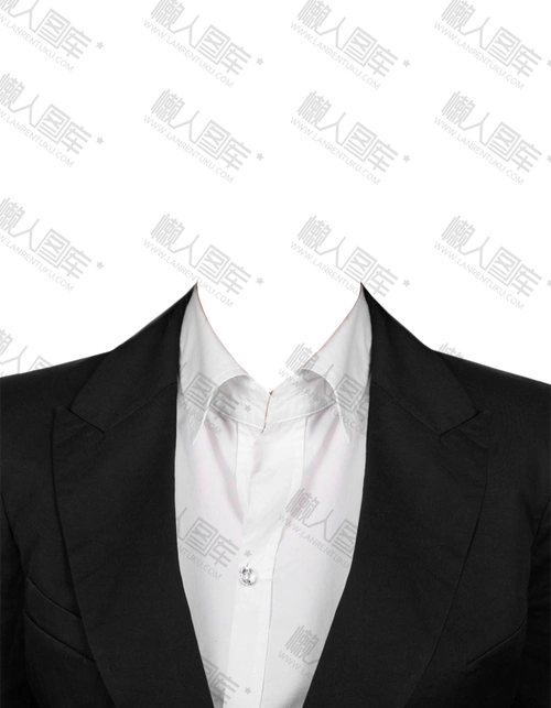 女士衬衣证件照素材-女士衬衣证件照ps免抠模板下载_懒人图库