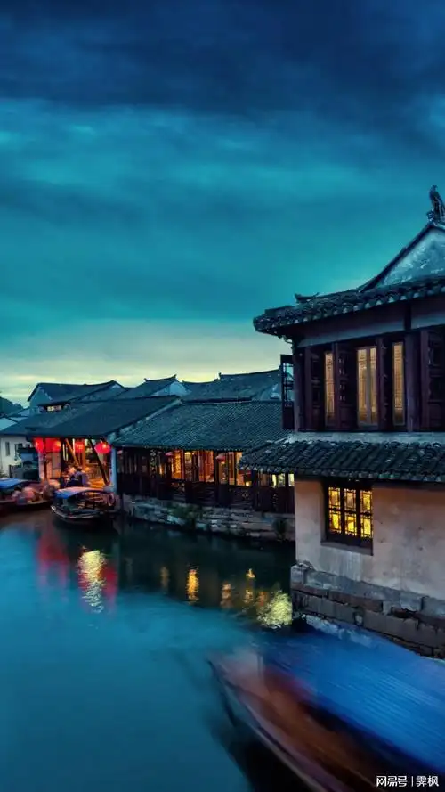 壁纸江南古镇小桥流水人家