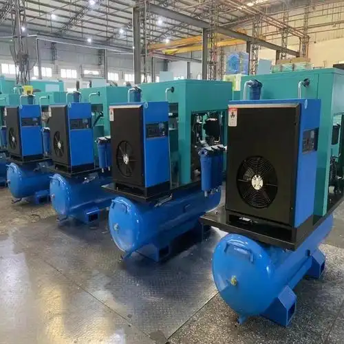 广东汉高螺杆式空压机 永磁变频螺杆机工厂直销 出口机定制 广东空