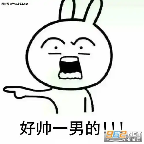 好帅一男的什么梗表情包