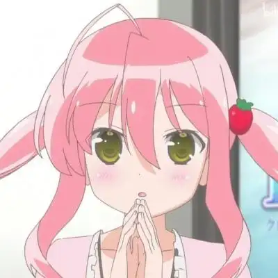 高清超萌的动漫少女心可爱粉色女头图片_女生头像_美头网