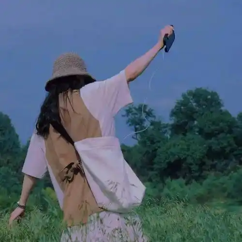 适合夏天用的头像,凉快!_氛围_女生_心情