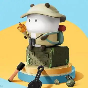 萌力星球萌力星球tutu突突车盲盒野萌君可爱玩具少女潮玩桌面摆件礼物