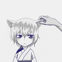 神使巴卫 萌萌哒 动态图 被揪耳朵