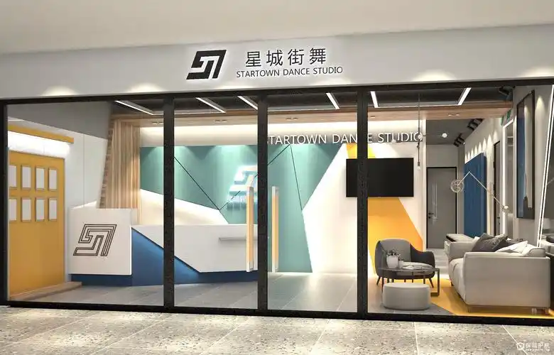 崂山丽达星城街舞店装修效果图