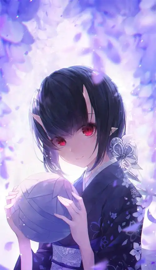 精致的动漫人物插画作品,超可爱的动漫少女插画