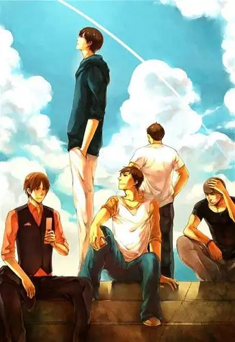 盗墓笔记的全家福或者铁三角的图也行