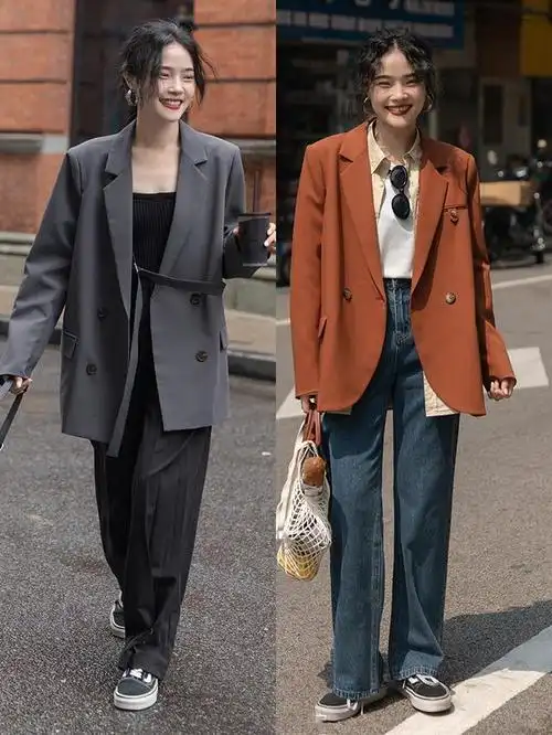 小西装搭配 小西装搭配什么裤子好看(图1)