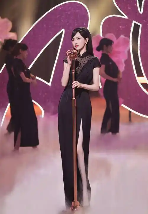 唐嫣穿上旗袍瞬间变成最美仙女!_魅力_气质_舞台