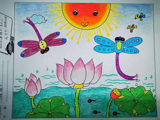 绘出心中最美的色彩————东环小学2019—2020学年上学期优秀美术