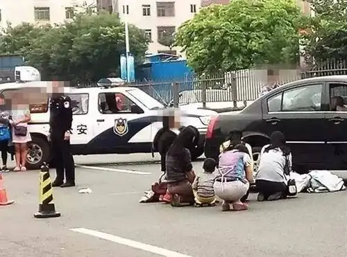 东莞惨烈车祸,小女生骑车上学途中被碾死!