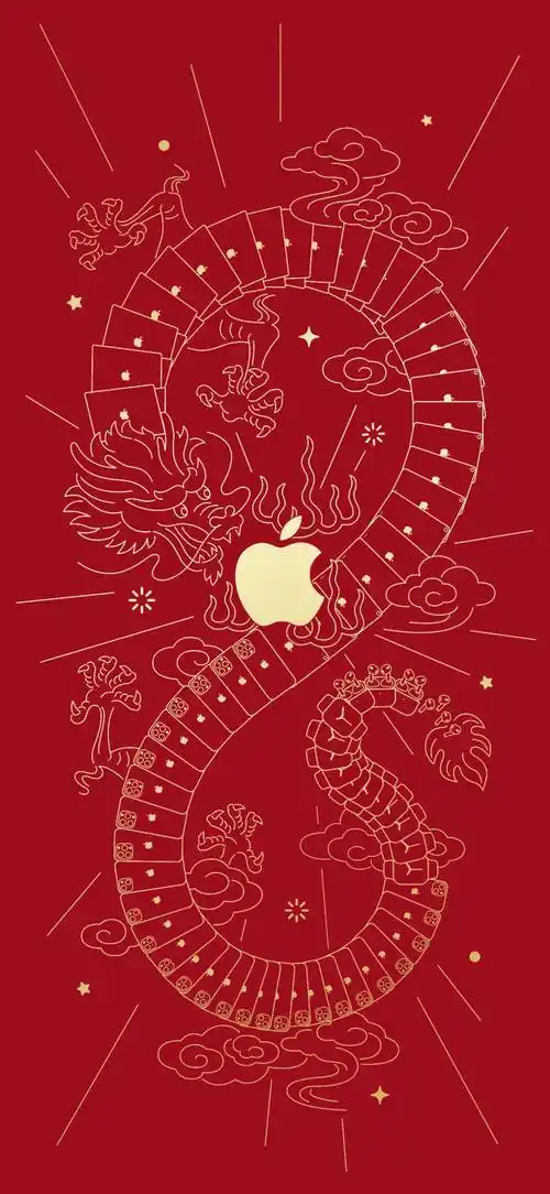每日一图 丨 龙年 iphone 壁纸来了_图片_ipad_mac