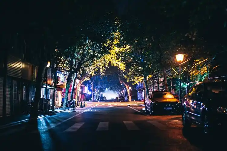 深夜的街道