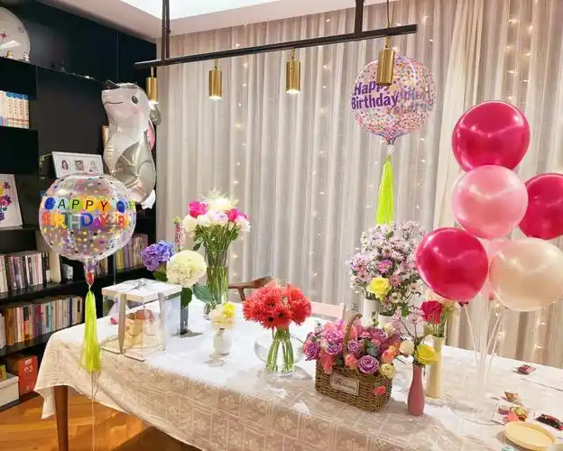 有氛围感的家庭生日宴布置