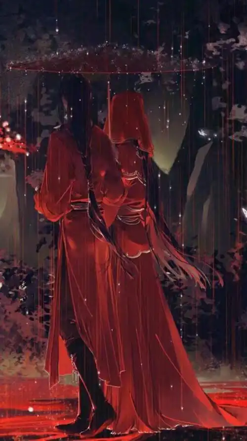 孟婆汤饮… 终是, 红衣进,白衣出