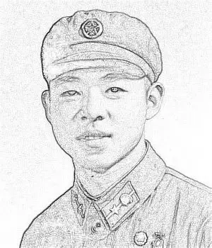 怎么素描雷锋同志啊!明天要交