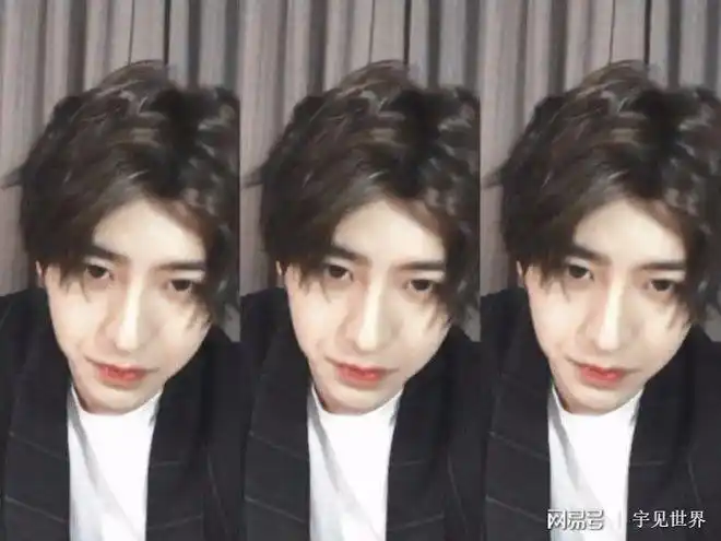 蔡徐坤直播时不化妆不开美颜滤镜看到真实容颜后不敢想象