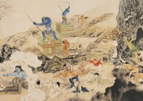 地狱之门,第三殿,造作这6种恶业,当堕黑绳大地狱