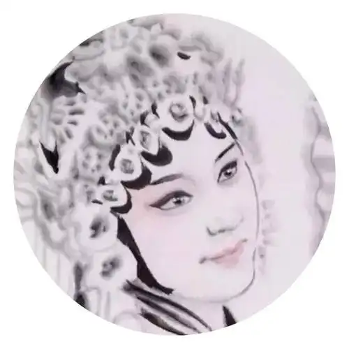 上海季仁葵先生水墨京剧人物画欣赏