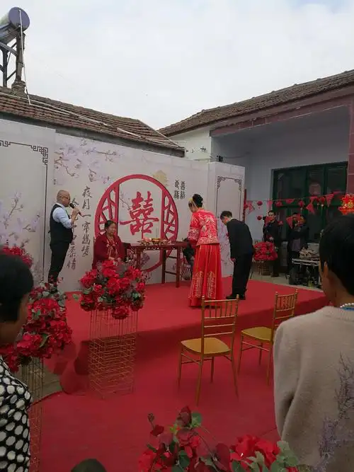 农村办喜事 --------山东农村婚礼现场记实