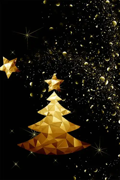 黑金质感节日黑色大气宣传背景